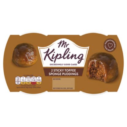 Picture of Mr Kipling Sticky Toffee Pudding Twins x4